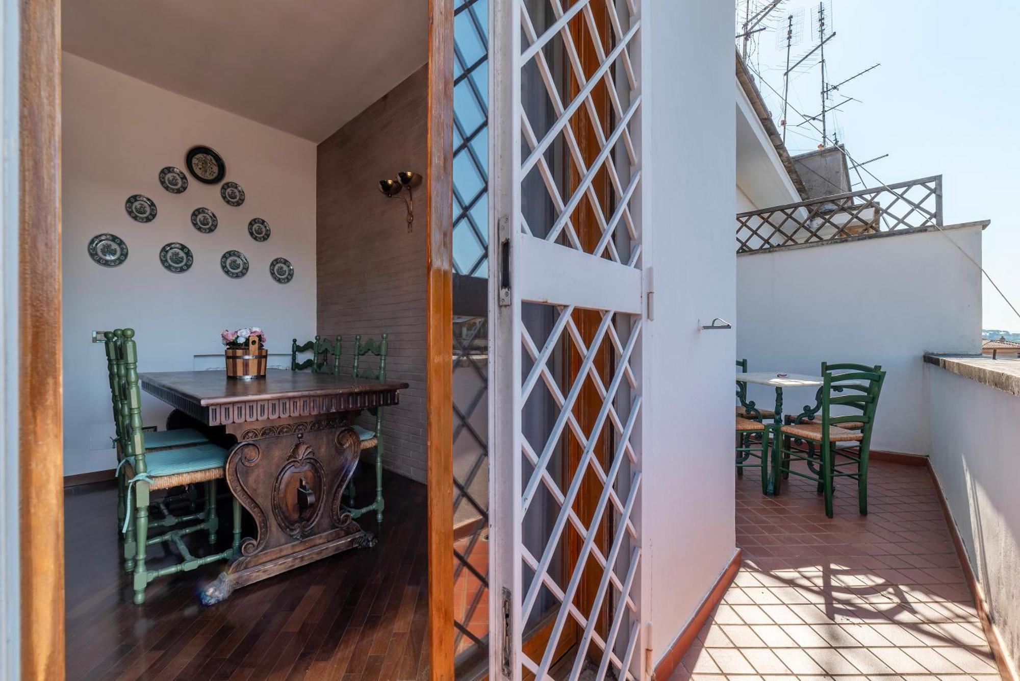 Flaminio Apartment Panoramic View With Terrace Rom Exteriör bild